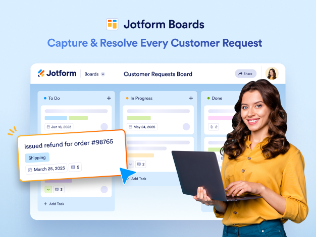  Board Jotform: Jotform annonce une nouvelle fonctionnalité de marque | par Yogesh Borad | Mars 2025