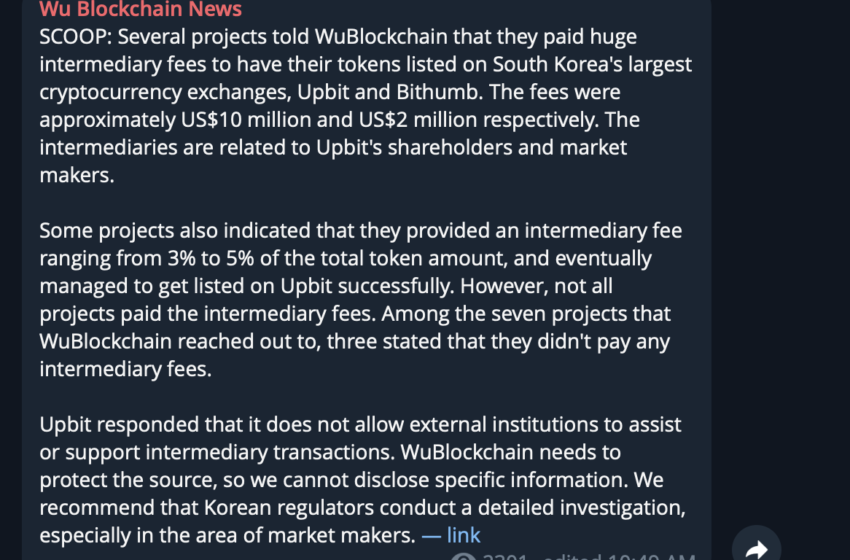 Les procureurs coréens raid Bithumb à propos des fonds présumés de l’ancien PDG abusif dans l’accord de propriété