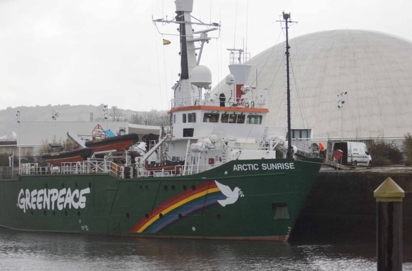 Greenpeace pourrait être contraint à la faillite