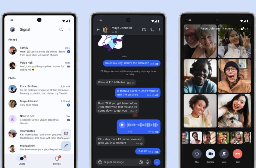 Comment utiliser l’application Signal pour garder vos chats sécurisés