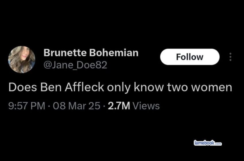  Lamebook »Ben Affleck