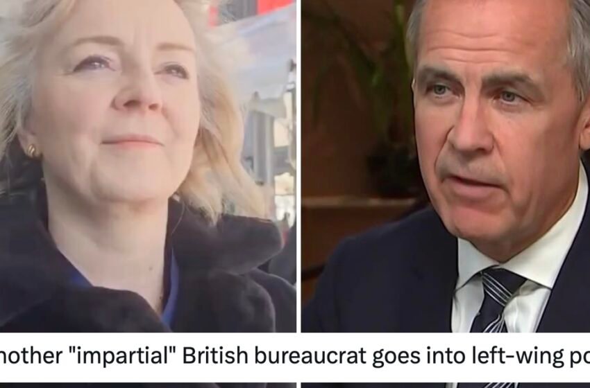  Liz Truss a trollé le nouveau Premier ministre du Canada Mark Carney et ces Britanniques n’étaient que trop heureux de rendre les Canadiens anxieux droits