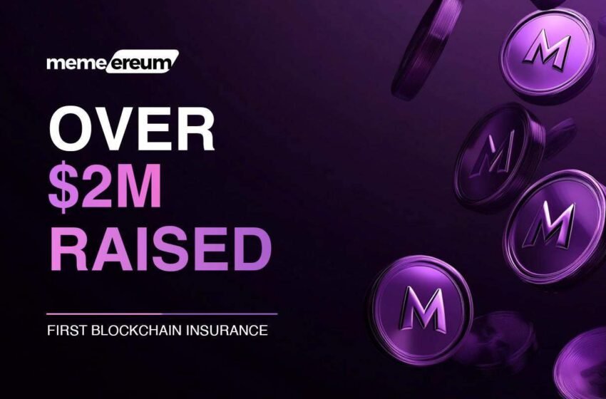  Memereum dépasse 2 millions de dollars en prévente, présente une assurance blockchain, comme Ethereum détient à 1 900 $