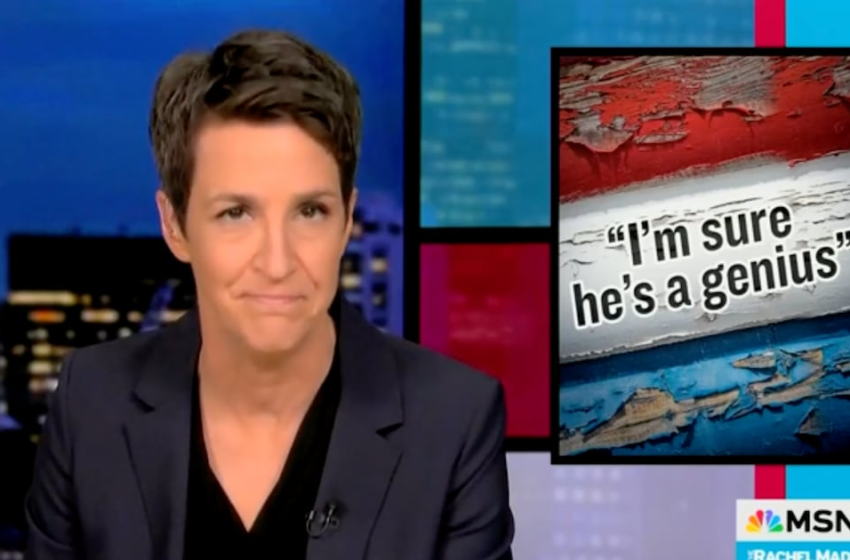  Rachel Maddow craque chez le représentant du GOP Derrick Van Orden pour les travailleurs fédéraux liés à tort