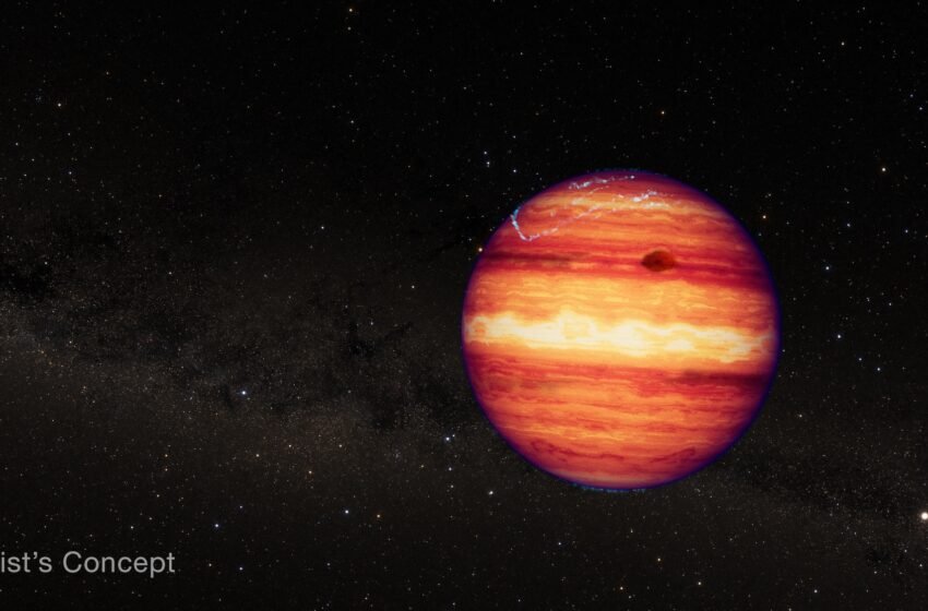  Le corps cosmique mystérieux est un «super-jupiter» voyou