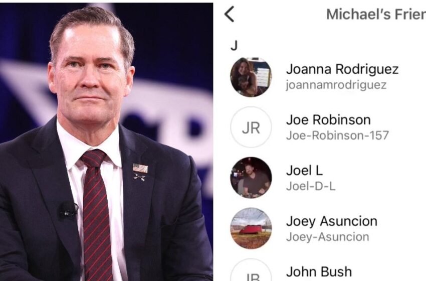Venmo de Michael Waltz était public et il révélait certainement