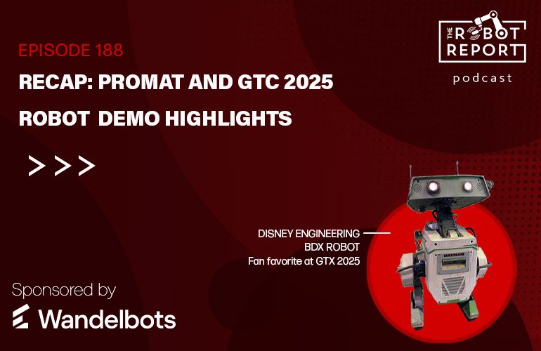 Découvrez les robots à Promat et GTC 2025