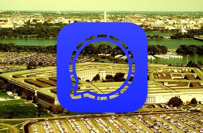  Le Pentagone a émis un avertissement sur la messagerie de signaux une semaine avant que sa tête ne soit prise en l’utilisant