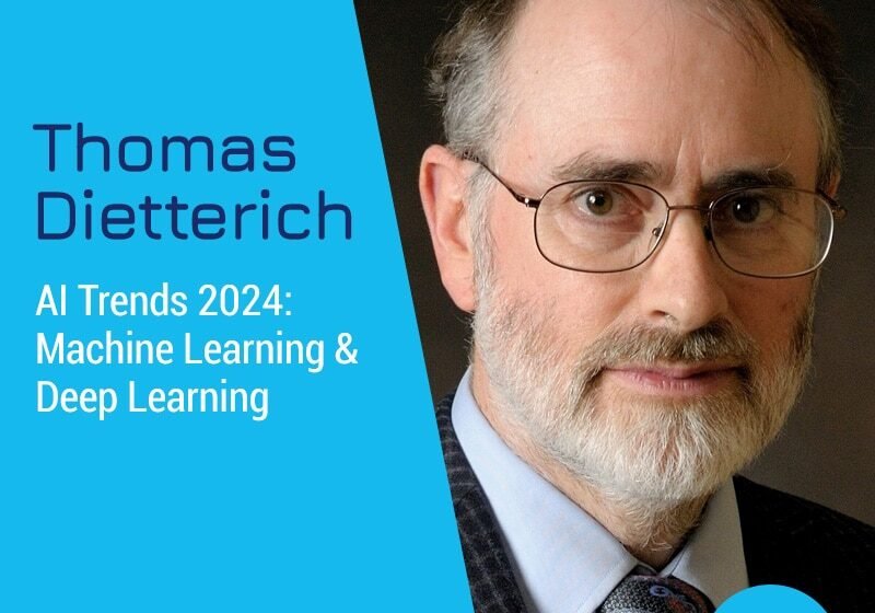  Tendances de l’IA 2024: apprentissage automatique et apprentissage en profondeur avec Thomas G. Dietterich