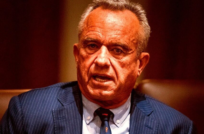  RFK Jr. se rend compte qu’il a fait une énorme erreur