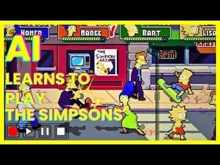 (P) L’IA apprend à jouer les Simpsons (apprentissage en renforcement profond)