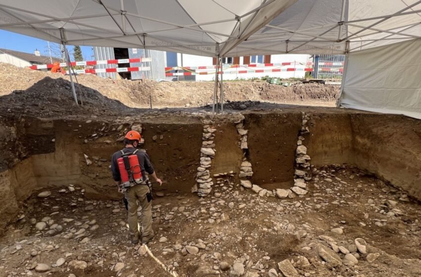 Anciens enterrements de nourrissons romains découverts dans le cadre du projet de logement Suisse