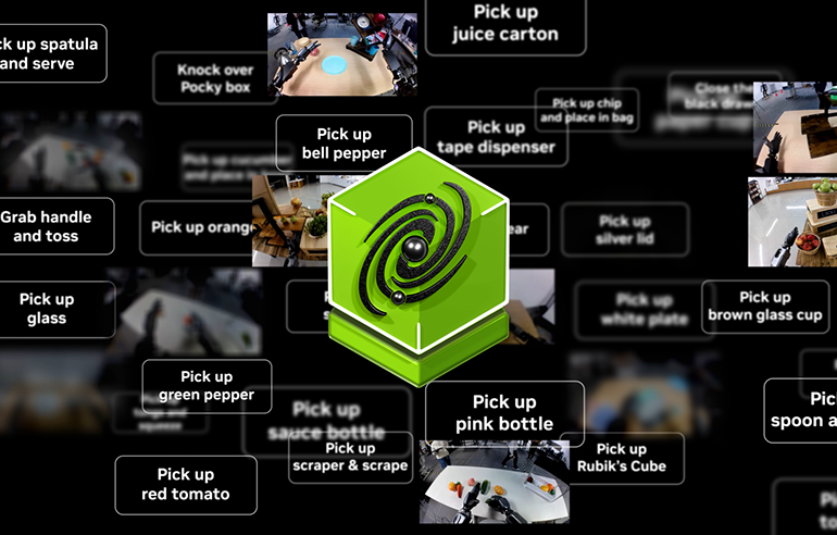 GR00T-Dreams Blueprint génère des données pour former le raisonnement et le comportement des robots humanoïdes.