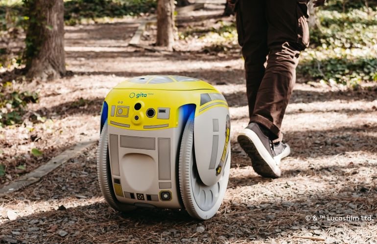 Le Star Wars a autorisé le Droid G1T4-M1N1.