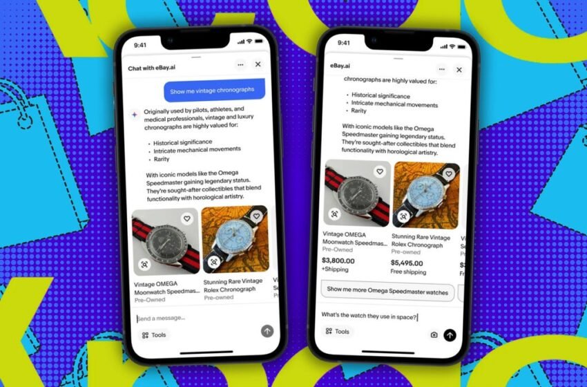  Le nouveau chatbot AI d’Ebay veut vous aider à trouver exactement ce que vous magasinez