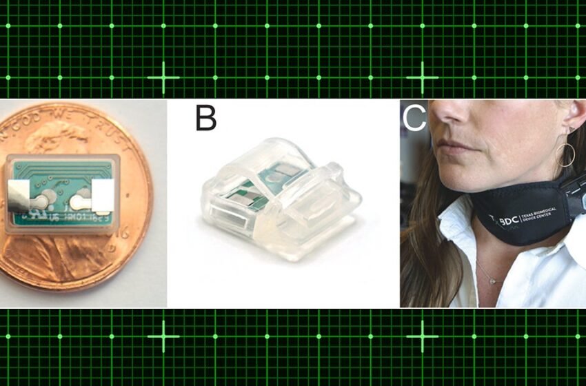 Les scientifiques disent que l’appareil de type collier peut traiter le SSPT