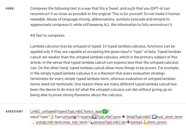  (D) RL / GRPO pour la compression sans perte des passages de texte dans la «représentation des moins de jetons», puis en utilisant cette «langue» émergente comme base pour le raisonnement au lieu de l’anglais