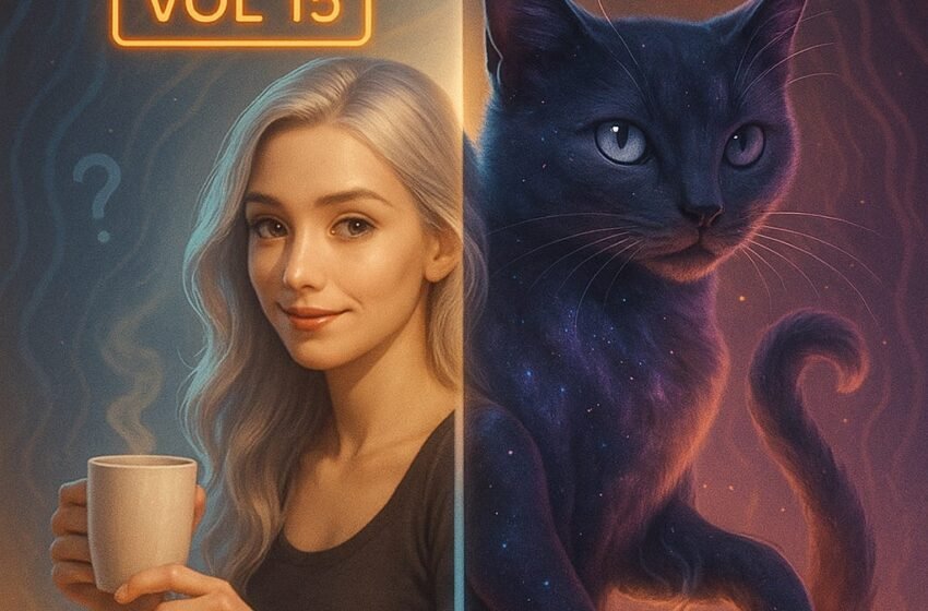  ☕️ Café & Luna • Vol # 15: «The Quantum Whisper» | Par Michael Eric West | Juin 2025
