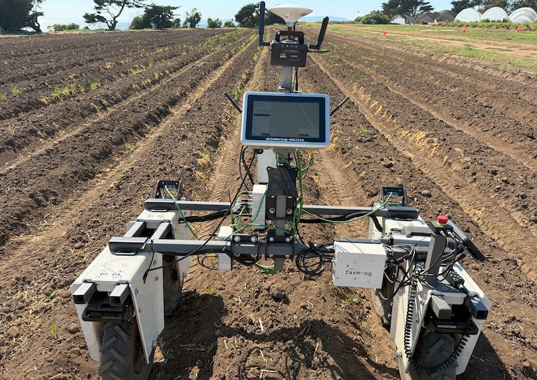 Farm-ng Amiga Robot. Il a déclaré que sa nouvelle interface logicielle rend le robot modulaire Amiga encore plus facile à utiliser, avec un contrôle d'implémentation amélioré et une automatisation de tâches reproductibles.