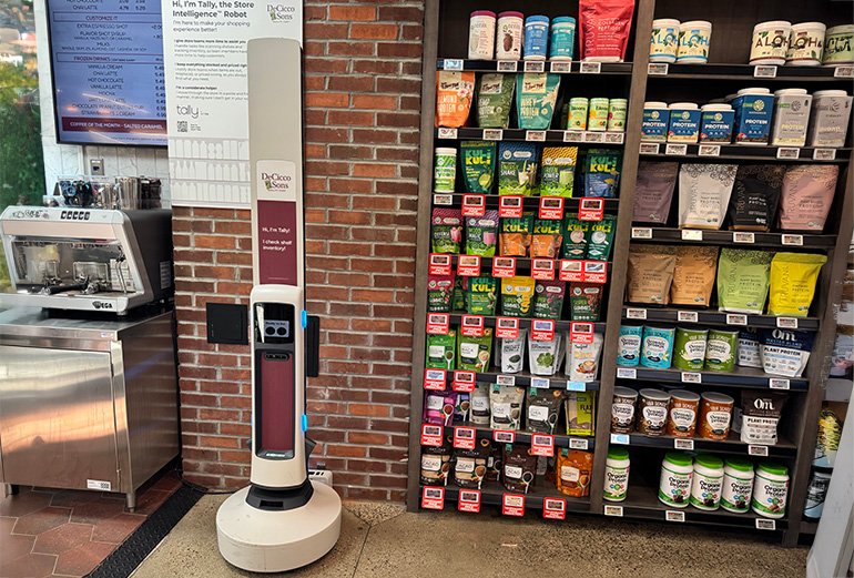  Les robots d’inventaire viennent à Sleepy Hollow en tant que partenaires Simber avec la chaîne d’épicerie