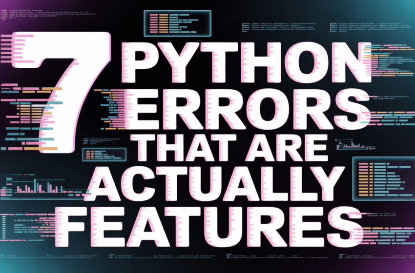  7 erreurs python qui sont réellement des fonctionnalités