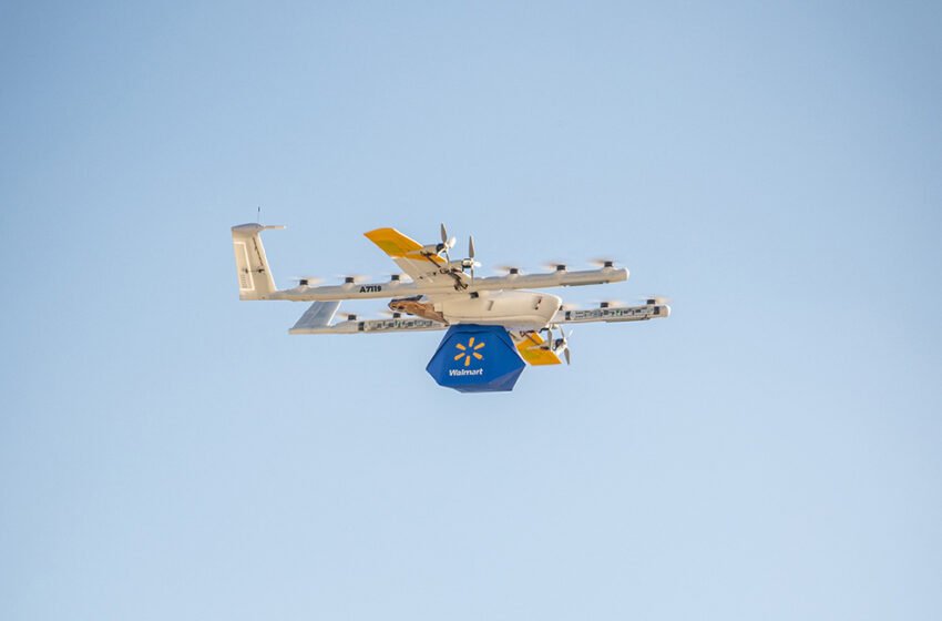  Walmart, Wing lance la livraison de drones dans 5 autres villes