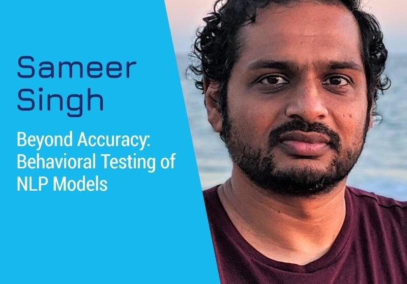  Au-delà de la précision: test comportemental des modèles PNL avec Sameer Singh