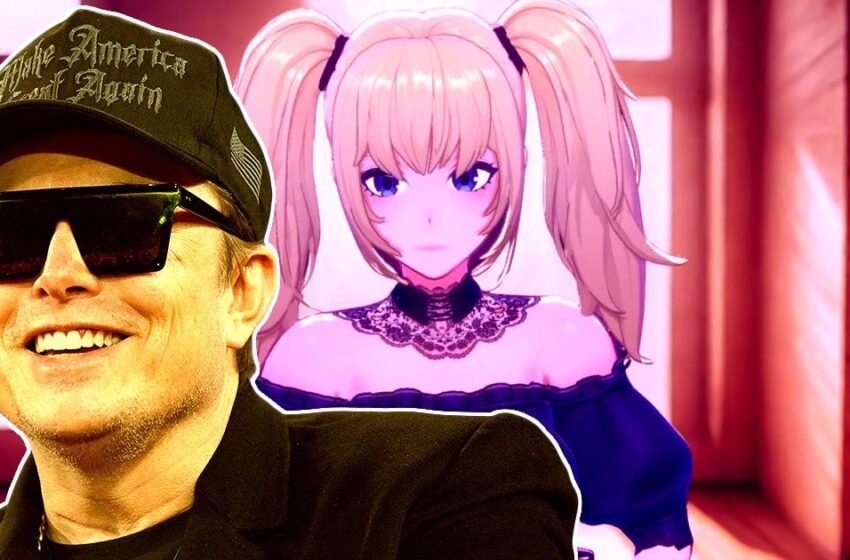  Les utilisateurs trouvent immédiatement que Grok&rsquo;s Anime Waifu Persona a caché « mode gooner complet »