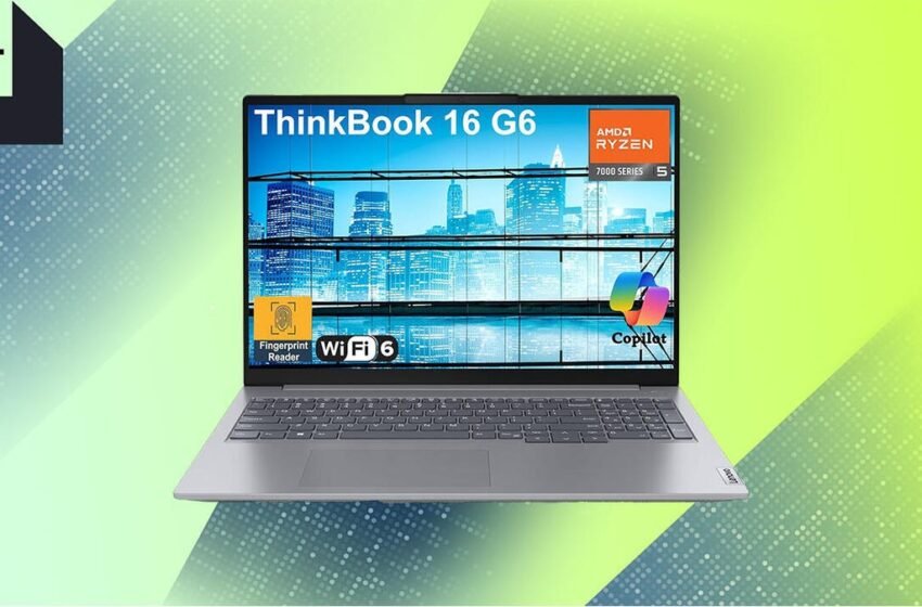  Le Lenovo Thinkbook G6 est une puissance pour le travail et l’école, et c’est 70% de réduction sur Amazon