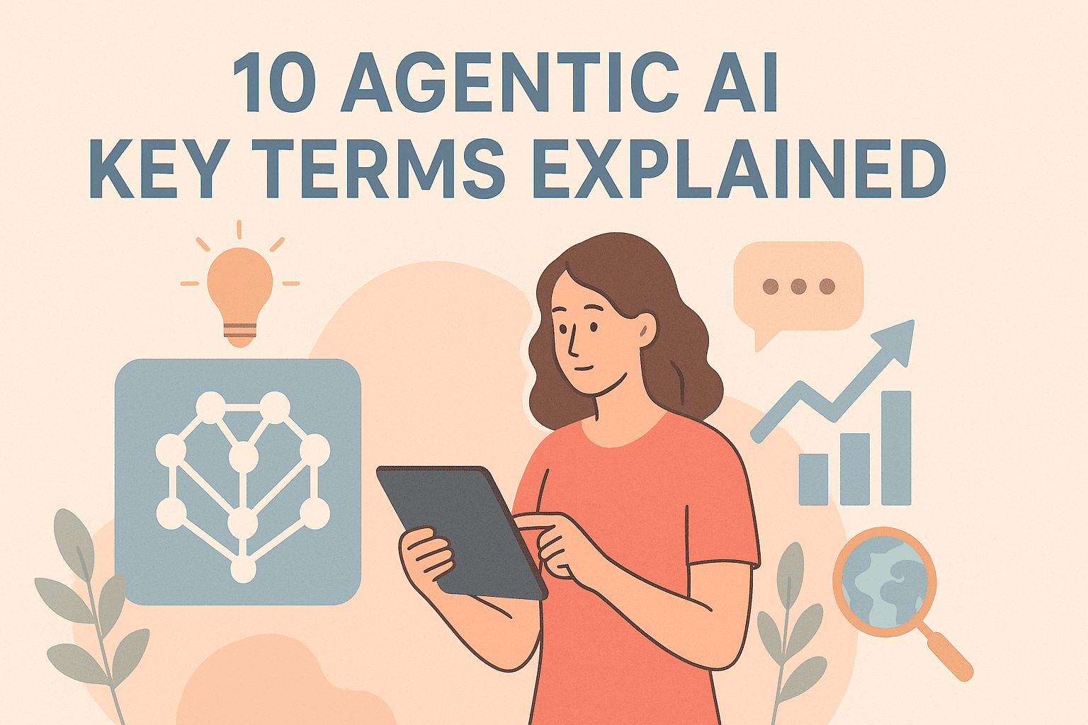 10 concepts clés de l'IA agentiques expliqués