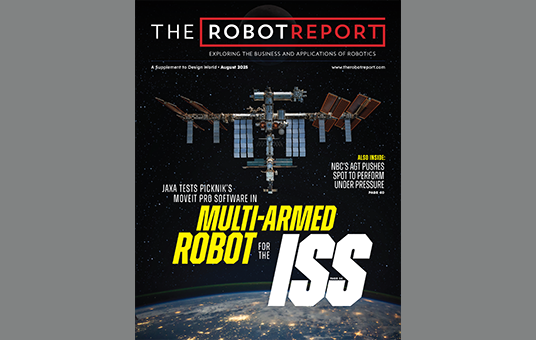 Numéro d’août 2025: Le contrôle des mouvements permet aux robots de l’ISS à la scène AGT