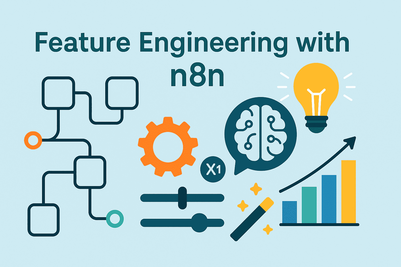 Fonctionnalités alimentées par AI Engineering N8N Échelle des données Science Intelligence
