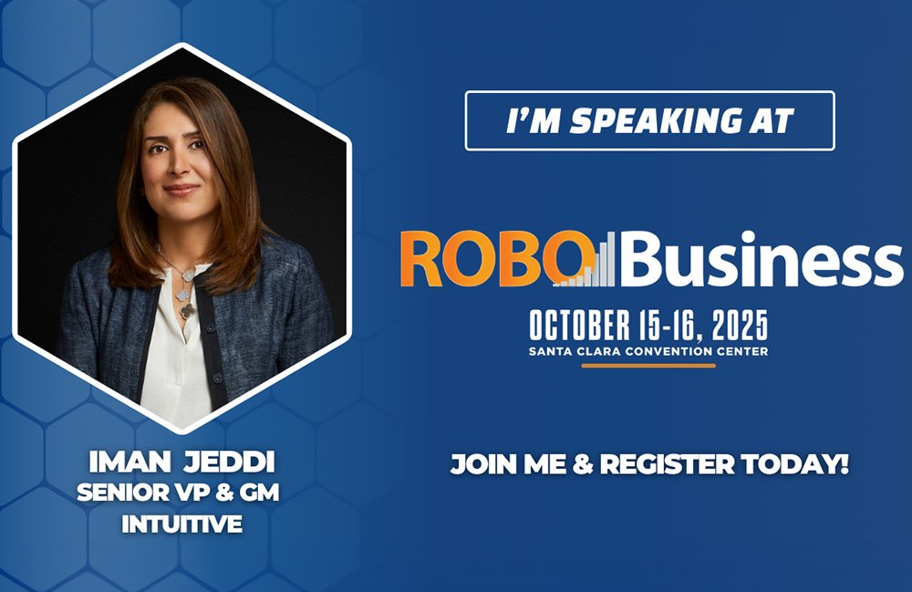 Une image promotionnelle pour Iman Jeddi, qui livrera le discours de clôture à Robobusiness.
