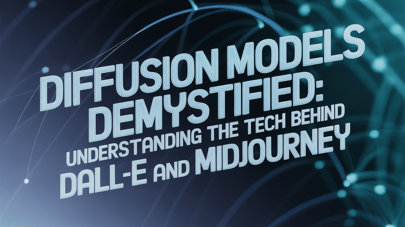 Modèles de diffusion démystifiés: comprendre la technologie derrière Dall-E et MidJourney