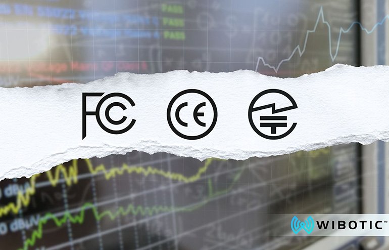 Wibotic a obtenu des certifications de sécurité FCC, CE et Giteki.